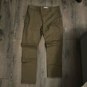 Khaki green pants